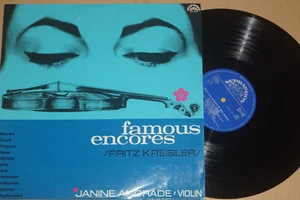 Janine Andrade -Famous Violin Encores- LP Supraphon (SUA 10690) near mint - Picture 1 of 1