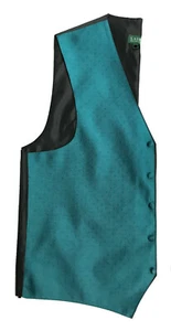 Men's Oasis Green Ralph Lauren Tuxedo Vest Fullback Groom Wedding Church 3XL - Picture 1 of 3