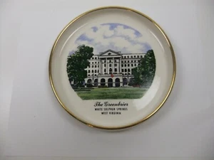 Salesman Sample The Greenbriar Resort Ashtray Dish Bottle Coaster Advertising - Foto 1 di 12