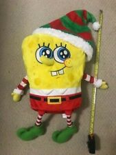 Spongebob Squarepants Macys Holiday 2014 Stuffed Yellow Toy 18"