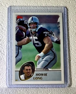 Howie Long 2023 Topps NFL #442 Card Oakland Raiders - Picture 1 of 2