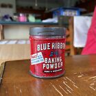 Blue Ribbon Baking Powder Sample Can