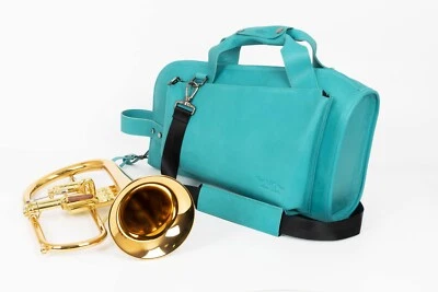 Сумка Flugelhorn из натуральной кожи от MG Leather Work Crazy horse кожа TIFFANY - Изображение 1 из 4