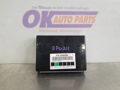 13 2013 GMC SIERRA SLT BCM MÓDULO DE CONTROL DE CARROCERÍA 22846365 Foto 1 de 4