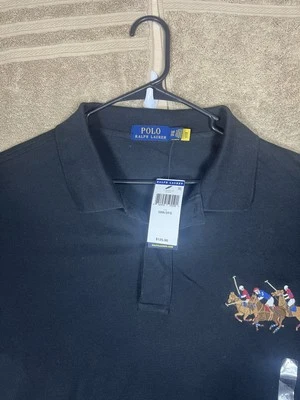 Polo Ralph Lauren Men's Custom Slim Fit Triple Pony Match Play Polo Shirt $125 - Image 1 of 4