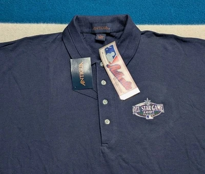NUEVO CON ETIQUETAS 2001 MLB All Star Game Polo Bordado Seattle Mariners Ichiro XL Foto 1 de 4