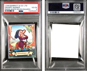 1940 Barratt Schneewittchen & 7 Zwerge - Grumpy - Banner Psa 4 - Bild 1 von 1