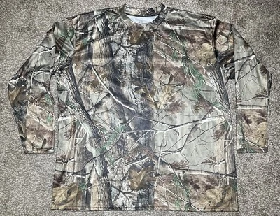 Red Head Long Sleeve Shirt Men XXL 3XL Camo Camouflage Hunting Lightweight - Image 1 of 4