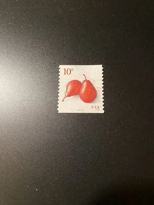 美国斯科特 #5039 水果 - 红梨 2016 S/A PNC1 盘 #S1111 二手纸质 — 第 1/2 张图片