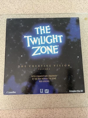 The Twilight Zone The Creative Vision Volume 1 Box Set of 4 Laserdisc Movie - Image 1 of 4