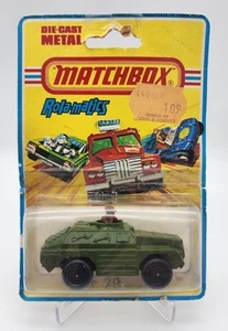 Vintage 1973 Lesney Matchbox Rolamatics No 28 STOAT Diecast Car Army British - Picture 1 of 9