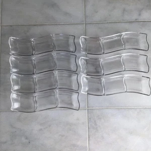 Juego de 7 platos de vidrio New Wave Villeroy & Boch 30 cm x 8 cm - Imagen 1 de 5