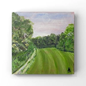 ‘Around The Corner’, Contemporary, Landscape Original Painting ,Unframed - Picture 1 of 3