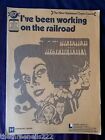 Original Sheet Music - Hammond Organ #67 - I've Been Working On The Railroad