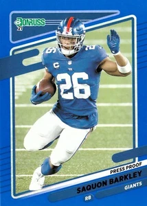 2021 Panini Donruss Football Press Proof Cards - Picture 1 of 13