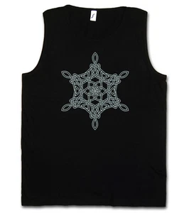 CHALECO CON LOGOTIPO DE NUDO CELTA XIV SIGNO SIN MANGAS - Cruz Celta Walhalla Odhin Thor Loki - Imagen 1 de 2