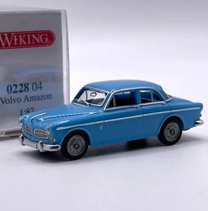 Wiking 0228 04 Volvo Amazon Limousine in blau, OVP, 1:87, G1/03 - Bild 1 von 2