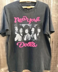 Camiseta New York Dolls Rock Band Carbón Unisex S-5XL Regalo Para Fans - Imagen 1 de 3