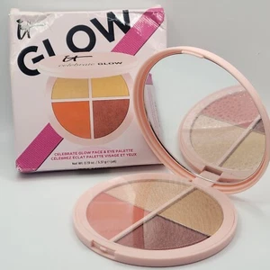 IT Cosmetics Celebrate GLOW  Blush, Highlight & Eyeshadow Eye & Face Palette - Picture 1 of 6