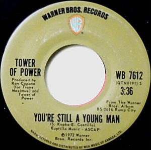 Tower Of Power - You're Still A Young Man (7", Single) - Picture 1 of 2