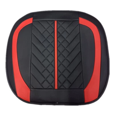 Leather Car Seat Covers Front Protector Full Surround Seat Cushion Anti-slip Pad - Image 1 of 4