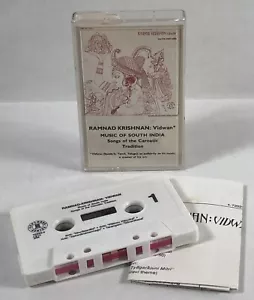 Ramnad Krishnan VIDWAN Songs Of The Carnatic Tradition India Classical Cassette - Foto 1 di 5