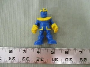 Hasbro Playskool Marvel Super Hero Adventures Thanos Blue Yellow Death Titan - Picture 1 of 3