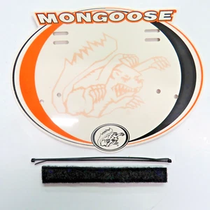 Matrícula de bicicleta BMX Old School Mangoose de colección - Imagen 1 de 1