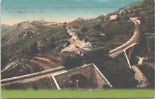 Monaco La Turbie Chemin de Fer a Cremaillere De Monte Carlo Train Postcard 04.10