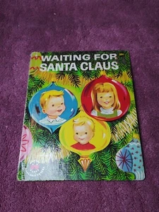 Waiting for Santa Claus by Marcia Martin 1952 1st Edition HC Childrens Christmas - Picture 1 of 22