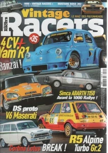 VINTAGE RACERS 35 RENAULT 4CV 200CH SIMCA ABARTH 1150 CORSA LANCIA RALLY 037 - Imagen 1 de 3