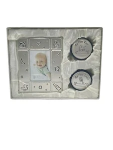 First Curl Tooth Frame Gift Set for Baby Shower New Baby - Picture 1 of 7