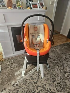 Cybex Aton Q Neugeborenen Babyschale + Cybex Anton Base 2 - fix  ISOFIX - Bild 1 von 18