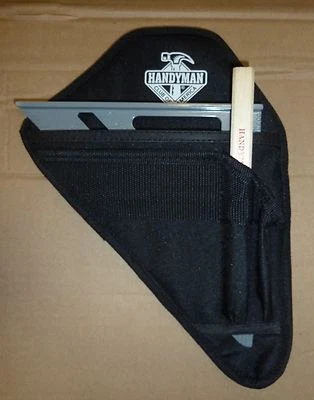 Aluminum 7"  Framing Roofing Square Triangle w/holster for belt - Image 1 of 4