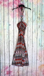 Women's Derek Heart Dress Sleeveless Stretch MEDIUM Multicolor - Picture 1 of 13
