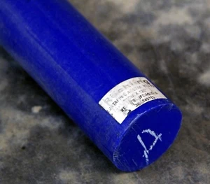 Tornillo de varilla de plástico Sustarin C varilla de torneado varilla de mecanizado de 2"" x 6"" barra redonda azul - Imagen 1 de 3