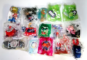 McDonald's Toy Lot Space Jam, Super Mario, Snoopy, Sing, Batman, Blobby ETC - Bild 1 von 9