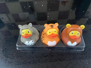 3er Set Hilton Enten zum Wechseln Enten Set/Ente/Gummiente - Bild 1 von 1