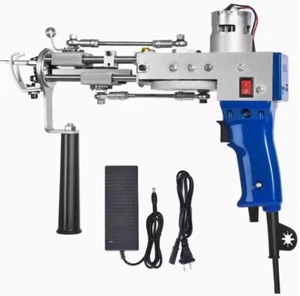 Pistola Elettrica Tufting Guncarpet Tessitura Guncarpet Taglio Pile Loop Pile Tool - Foto 1 di 19