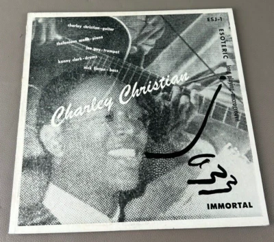 CHARLEY CHRISTIAN JAZZ IMMORTAL - SUPER RARE RED 10" RECORD (BB-319) - Image 1 of 4