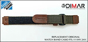Replacement Original Watch Band CASIO FTL-111HV-3AV. - Picture 1 of 1
