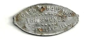 CASH & HOPKINS SMOKER ROCK ISLAND ILLINOIS 50 ¢ BELOHNUNG RÜCKGABE SOFORT HANDELSMARKE - Bild 1 von 2