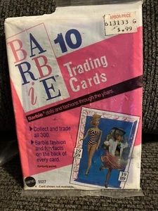 1990 Barbie Trading Cards 10 pack - Picture 1 of 2