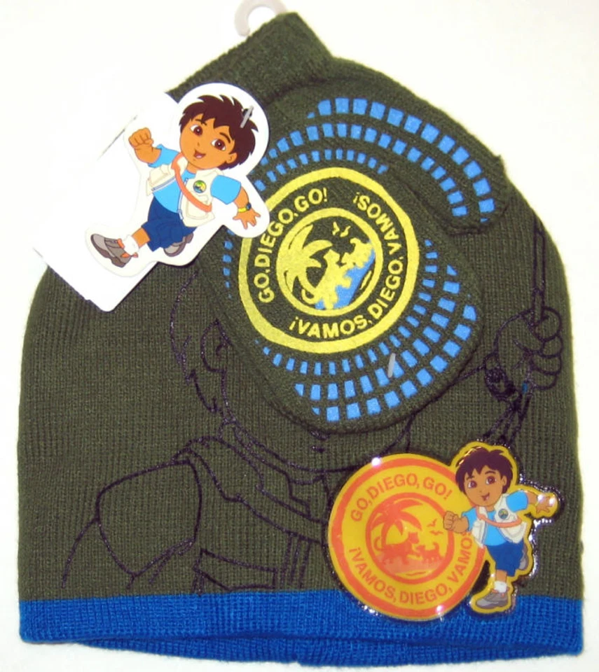 New Nickelodeon Boys Toddler Hat & Mitten Set — 第 1/1 张图片