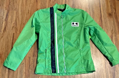 川崎女式夹克全新尺寸 LG 贝壳,川崎绿色免运费 — 第 1/4 张图片