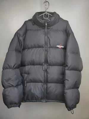 Chaqueta acolchada negra vintage Neighborhood NYC Down Blend para hombre talla L Foto 1 de 4