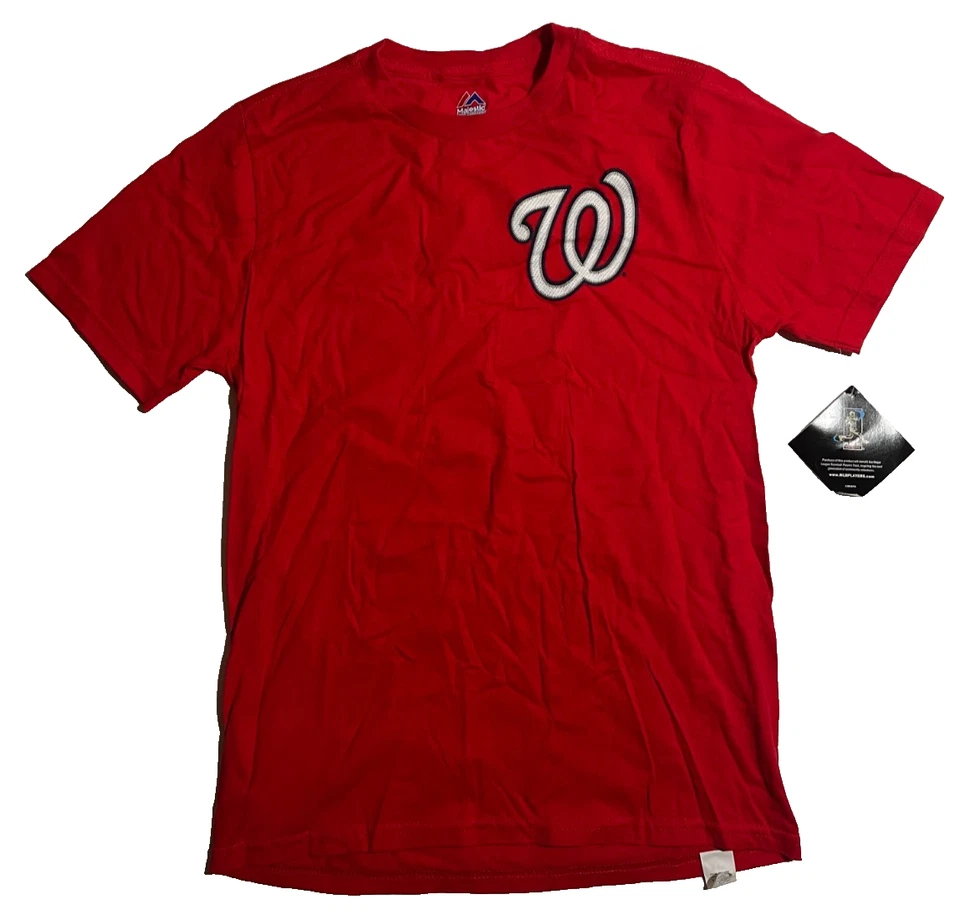 Camiseta Ian Desmond Washington Nationals MLB Roja Talla Juvenil L Licencia Oficial Foto 1 de 3