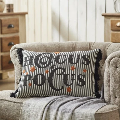 Hocus Pocus Fringed Pillow 14x20 VHC Brands - Image 1 of 4
