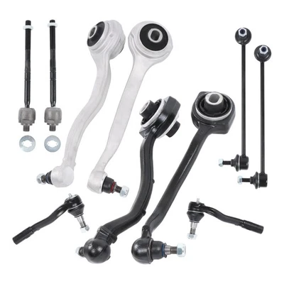 Front Control Arm Tie Rod Sway Bar Link For Mercedes-Benz C230 C240 CLK350 10Pcs — 第 1/4 张图片