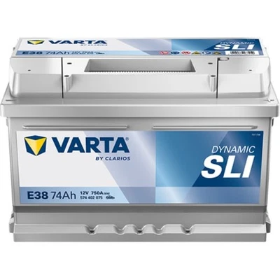 Varta E38 Dynamic SLI 574 402 075 Autobatterie 74Ah (Silver Dynamic) - Bild 1 von 2